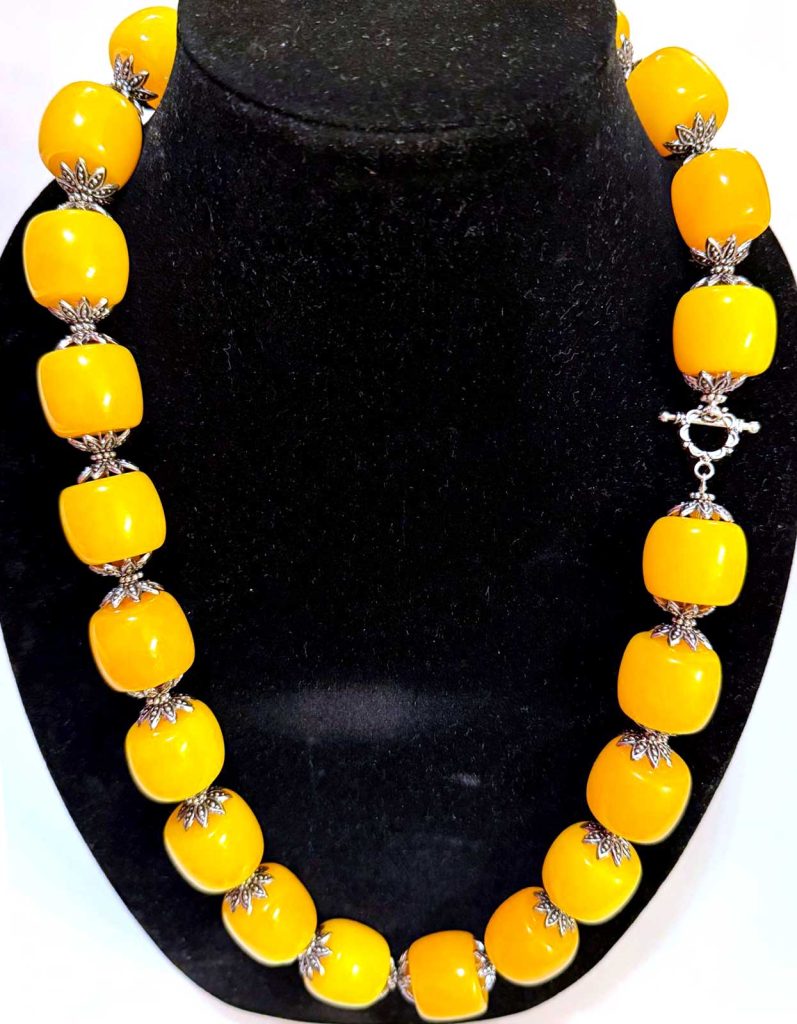 Yellow Amber Necklaces